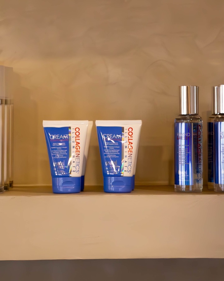 Aftercare van Collagenetics in de verlichte wandnis